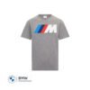 BMW M T-Shirt Logo Unisex - Grey, XS