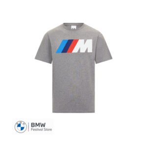 BMW M T-Shirt Logo Unisex - Grey, L