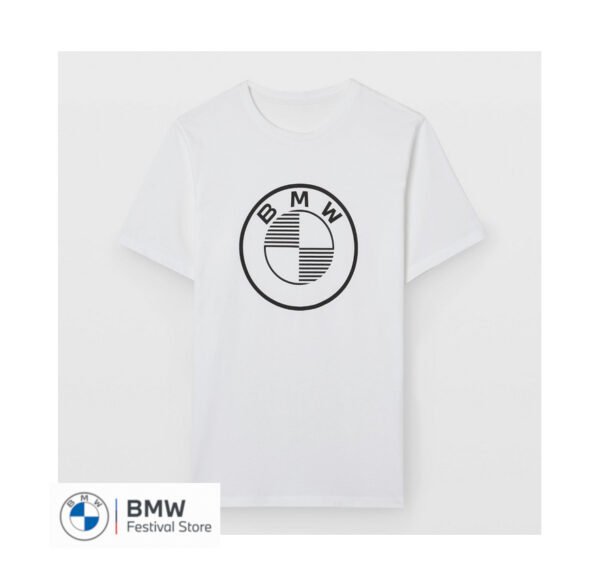 BMW T-Shirt Logo black Men - White, S
