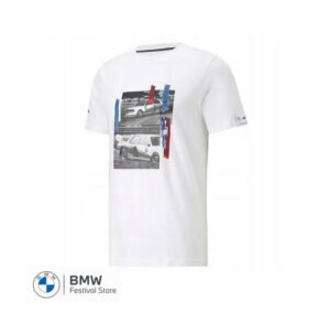 BMW M Motor CG T-Shirt Men White - White, M