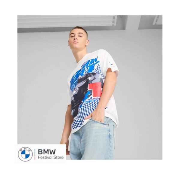 BMW MMS Big Graphic Tee - PUMA White, L