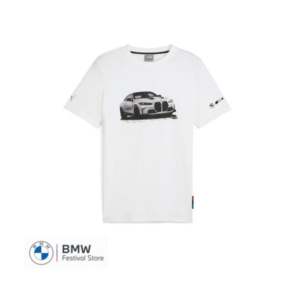 BMW MMS ESS Graphic Tee - PUMA White, XL