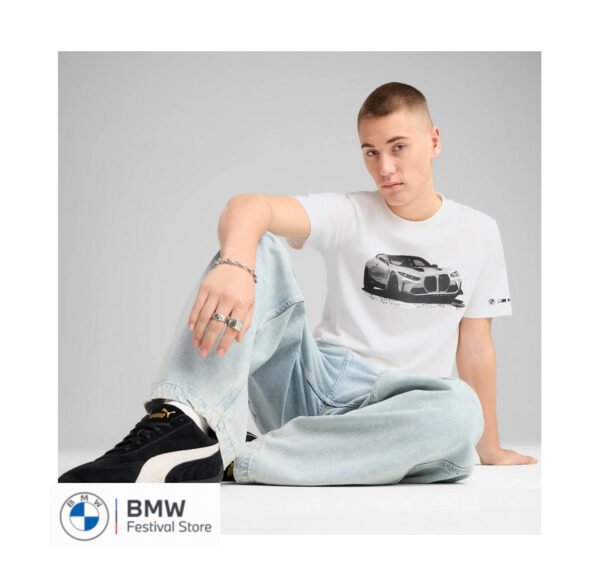 BMW MMS ESS Graphic Tee - PUMA White, XL