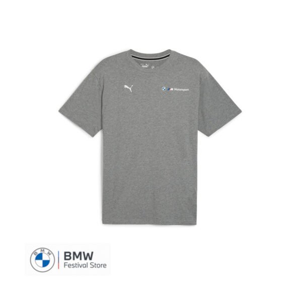 BMW MMS ESS+ Logo Tee - Medium Grey, XL
