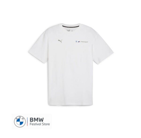 BMW MMS ESS+ Logo Tee - PUMA White, M