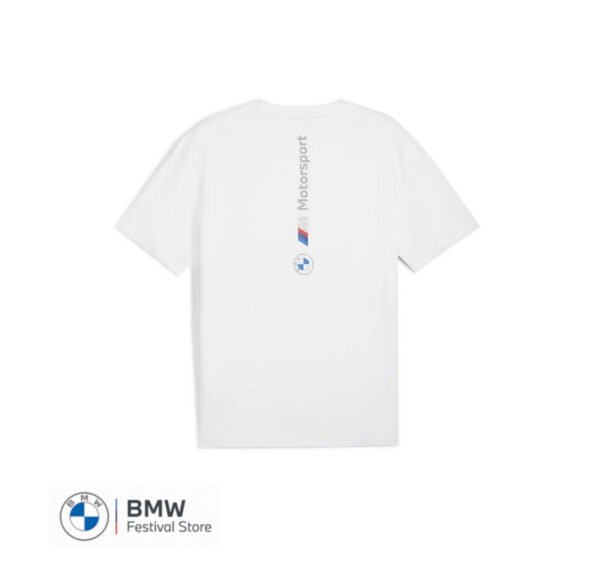 BMW MMS ESS+ Logo Tee - PUMA White, M