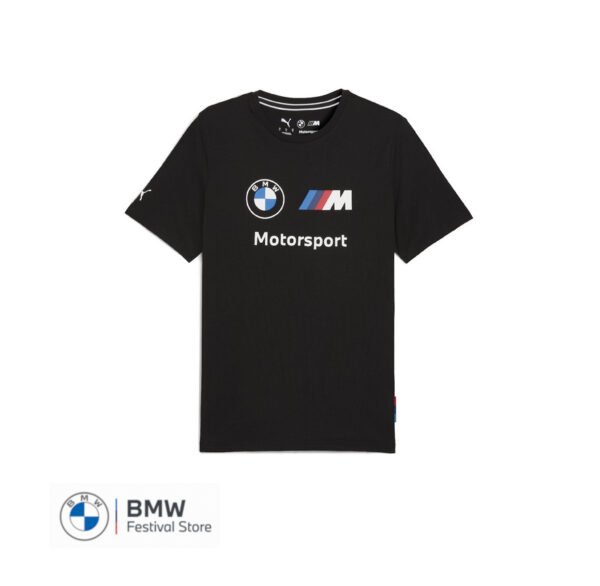 BMW MMS ESS LOGO TEE - Black, L