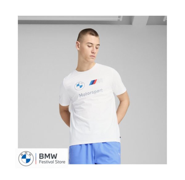 BMW MMS ESS LOGO TEE - White, L