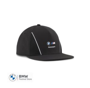 BMW MMS Flat Brim Cap - PUMA Black