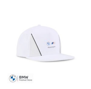 BMW MMS Flat Brim Cap - PUMA White