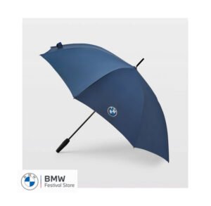 80232864005 BMW Stick Umbrella with Logo - Dark Blue