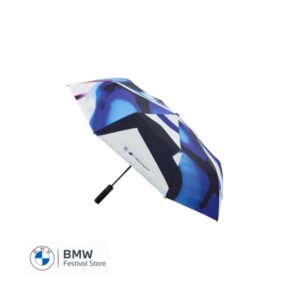 80235B5F624 BMW M Motorsport Pocket Umbrella - Graphic Print