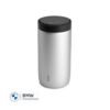 BMW Thermal mug push 330ml stainless - Silver