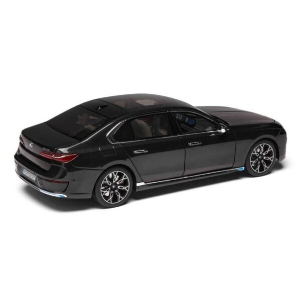 80435A8F295-2 BMW i7 Miniature Model Car 1:18 - Black