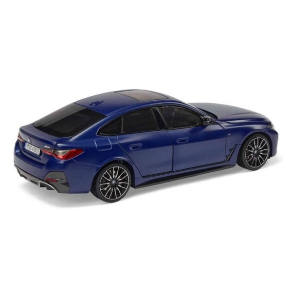 BMW Miniature i4 M50 Model Car 1:18 - Frozen Blue