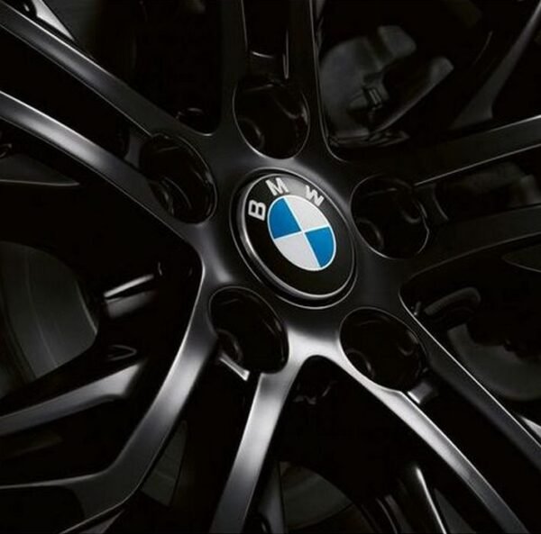 Genuine BMW Floating Center Wheel Cap Set for Exx Fxx Series - Diameter 65mm - 36122455269