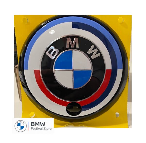 Genuine Badge 50th Anniversary M Heritage Edition Roundel - Diameter 82mm - G22 4 series, G82 M4