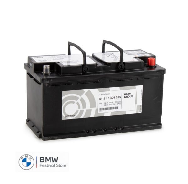 Original BMW Battery AGM 92 AH - 61216806755