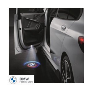 Genuine BMW 50th Year Anniversary LED door projectors - Diameter 50mm - 63315A64018