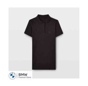 BMW Poloshirt Logo tonal Ladies - Black, XL