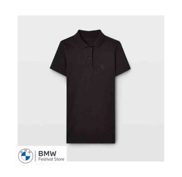 BMW Poloshirt Logo tonal Ladies - Black, XL
