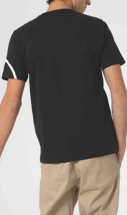 MINI T-Shirt Men's Outline Print - Black and White, L - 80145B32041