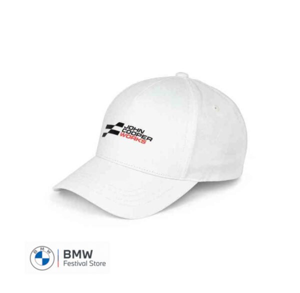 MINI Cap JCW Logo - White - 80165B54F26