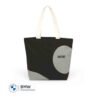 MINI Bag Shopper Car Face Detail Print - Black and Grey and White - 80225B320D0