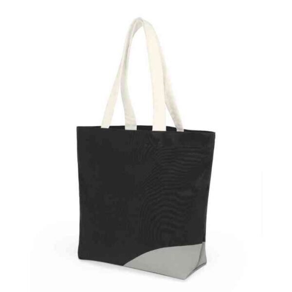 MINI Bag Shopper Car Face Detail Print - Black and Grey and White - 80225B320D0