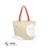 MINI Bag Shopper Car Face Detail Print - Vibrant Silver and White and Rebel Red - 80225B320D1