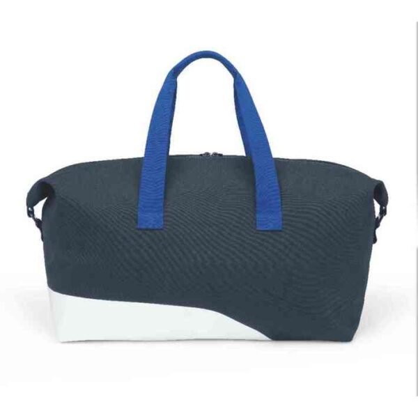 MINI Bag Duffle Bag Car Face Detail Print - Blue and White - 80225B320D4
