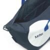MINI Bag Duffle Bag Car Face Detail Print - Indigo and White and Blazing Blue - 80225B320D2