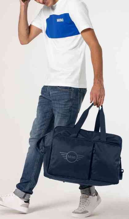 MINI Bag Soft Wing Logo Travel Bag - Indigo - 80225B320D8