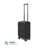 MINI Suitcase Cabin Trolley Spinner Wing Logo Debossed Hard Case - Black - 80225B320E0