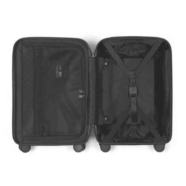 MINI Suitcase Cabin Trolley Spinner Wing Logo Debossed Hard Case - Black - 80225B320E0
