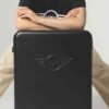 MINI Suitcase Debossed Wing Logo Trolley 76L - Black - 80225B320E3