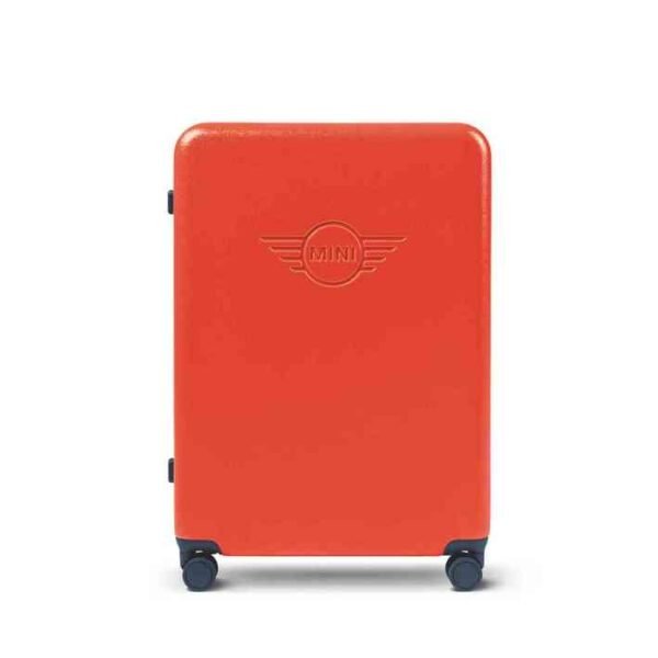 MINI Suitcase Debossed Wing Logo Trolley 76L - Rebel Red - 80225B320E4