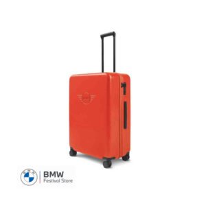 MINI Suitcase Debossed Wing Logo Trolley 76L - Rebel Red - 80225B320E4