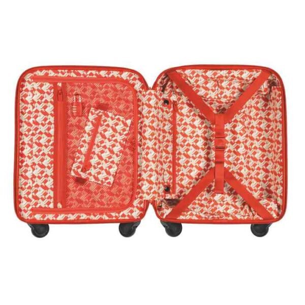 MINI Suitcase Childrens Kids Debossed Wing Logo Trolley - Rebel Red - 80225B320E6