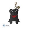 MINI Keyring Bulldog Charm Key Chain - Black - 80235A51694