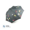 MINI Umbrella Walking Stick Graphics - Black and Grey - 80235A51698