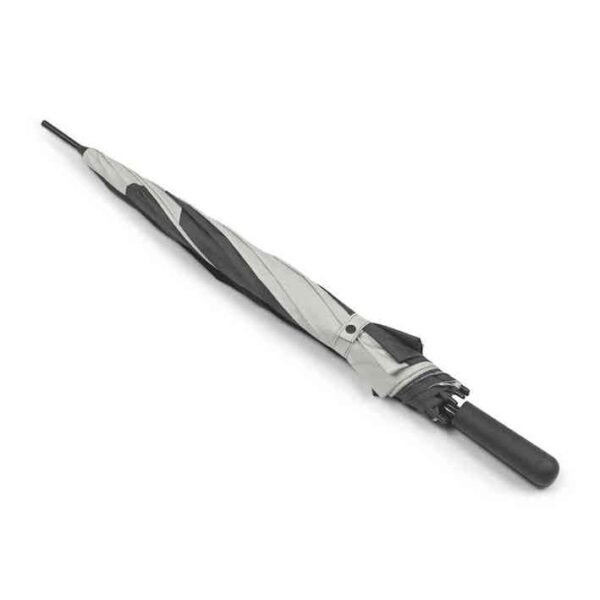 MINI Umbrella Walking Stick Car Face Detail - Black and Grey - 80235B320F6