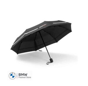 MINI Umbrella JCW Logo Foldable Black Push Button Windproof - 80235B54F37