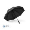MINI Umbrella JCW Logo Walking Stick Black Push Button - 80235B54F38