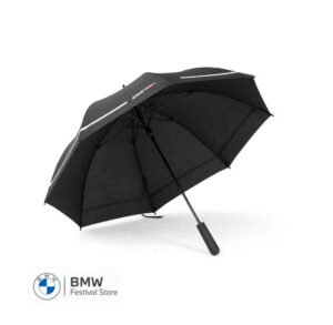 MINI Umbrella JCW Logo Walking Stick Black Push Button - 80235B54F38
