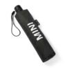 MINI Umbrella Wordmark Foldable Black Push Button Windproof - 80235B54F39