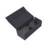 MINI Sunglasses Panto Cut-Out Black 3D Car Face - Dark Green Lenses - 80255B32115