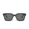MINI Sunglasses D-Frame Cut-Out Black 3D Car Face - Dark Green Lenses - 80255B32116