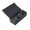 MINI Sunglasses D-Frame Cut-Out Black 3D Car Face - Dark Green Lenses - 80255B32116