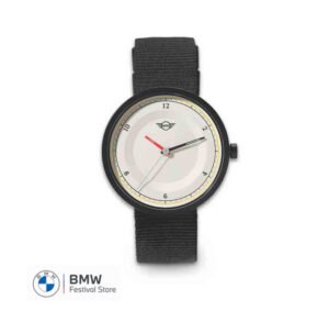 MINI Wrist Watch Definite Black 10 ATM Cell Battery Japanese Movement - 80265B32117